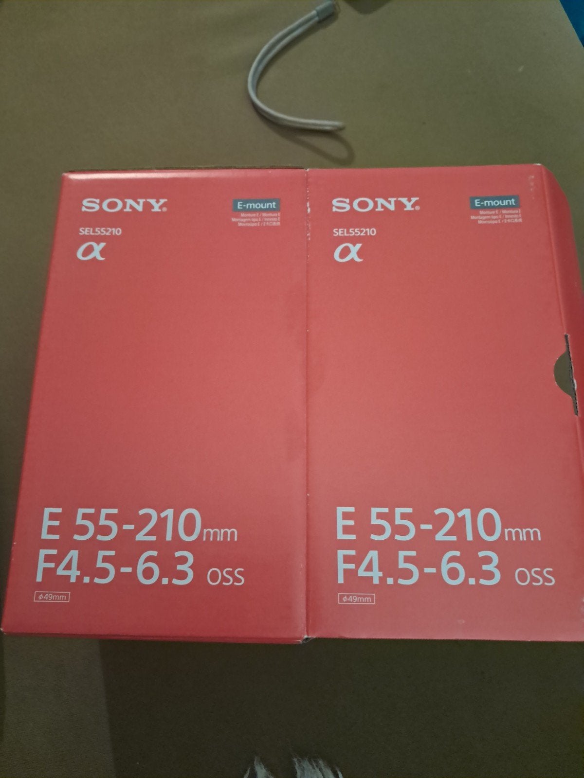 Sony E 55-210mm F4.5-6.3 OSS Telelens, Ophalen, Autofocus, Sony E-mount, Sony