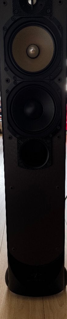 2 Front luidsprekers + Centre  Paradigm, Stereo speakers, Zo goed als nieuw, 60 tot 120 watt, Ophalen
