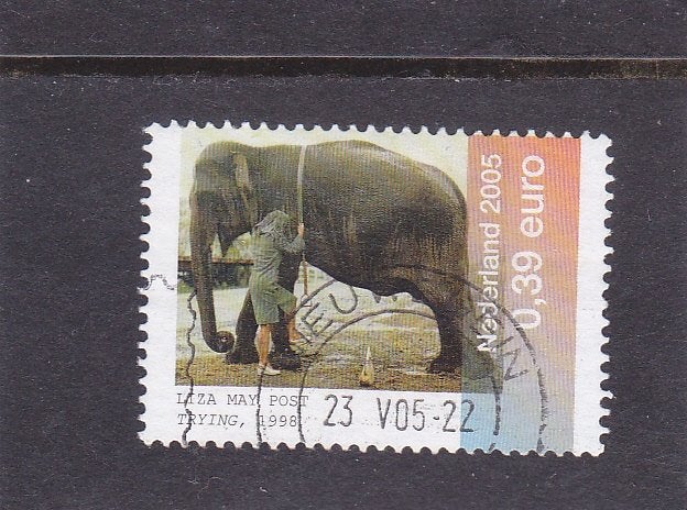postzegel Nederland, Postzegels en Munten, Postzegels | Nederland, Verzenden, Na 1940, Gestempeld