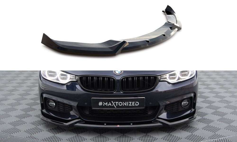 Voorlip sideskirt diffuser BMW 4-Serie Gran Coupe F36 14-17, Ophalen of Verzenden