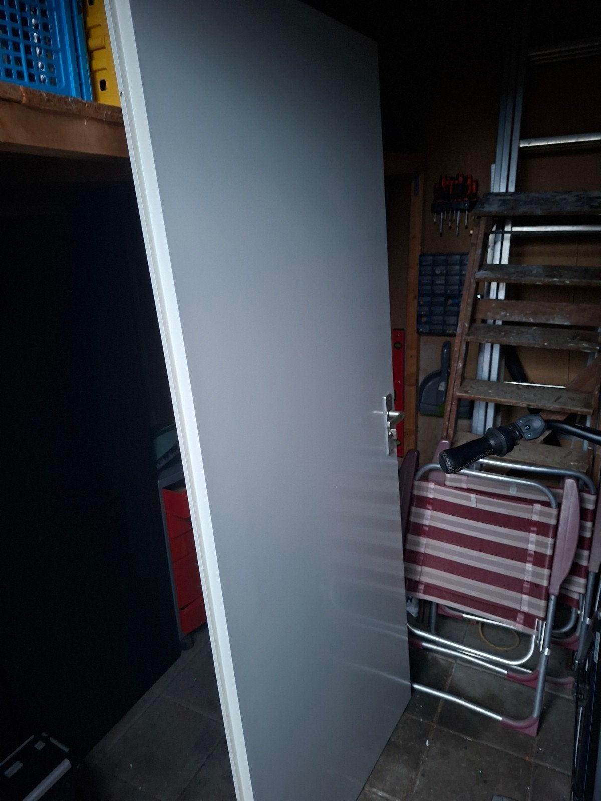 Theuma opdek binnendeur badkamer incl. deurbeslag (nieuw), Ophalen, 80 tot 100 cm, Binnendeur, Nieuw
