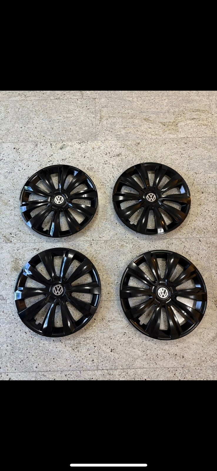 Volkswagen wieldoppen 14inch 15inch en 16inch., Auto diversen, Wieldoppen, Ophalen of Verzenden, Zo goed als nieuw