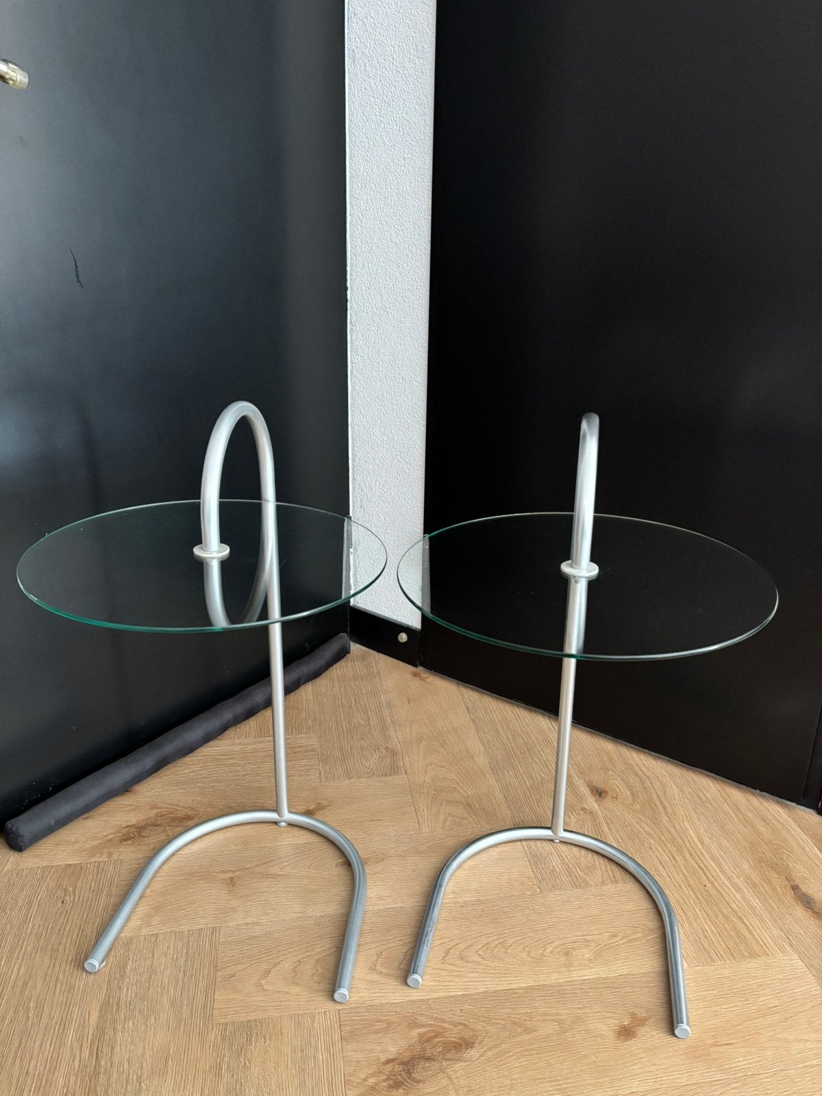 Ikea vintage Ry bijzettafeltje, Huis en Inrichting, Tafels | Bijzettafels, Minder dan 55 cm, Gebruikt, Metaal of Aluminium, Rond