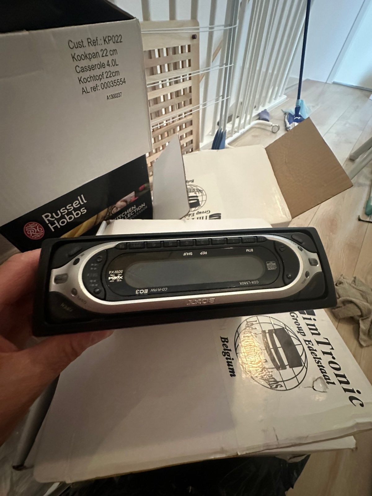 Bıjna niet gebruıkt zogoed als nieuw sony auto cd speleer, Ophalen of Verzenden, Zo goed als nieuw