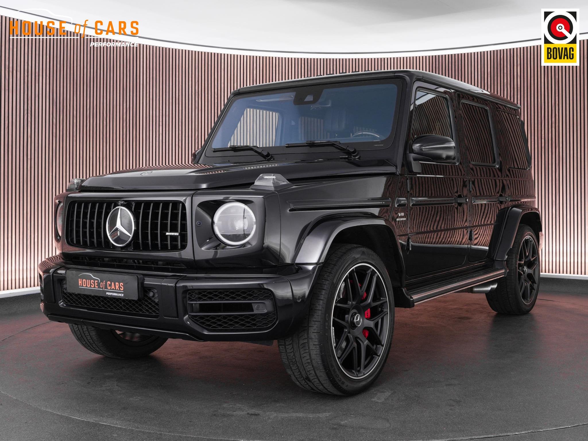 Mercedes-Benz G-klasse 63 AMG 585pk |carbon int.|Burmester|p, Auto's, Mercedes-Benz, Automaat, G-Klasse, Lichtsensor, Zwart