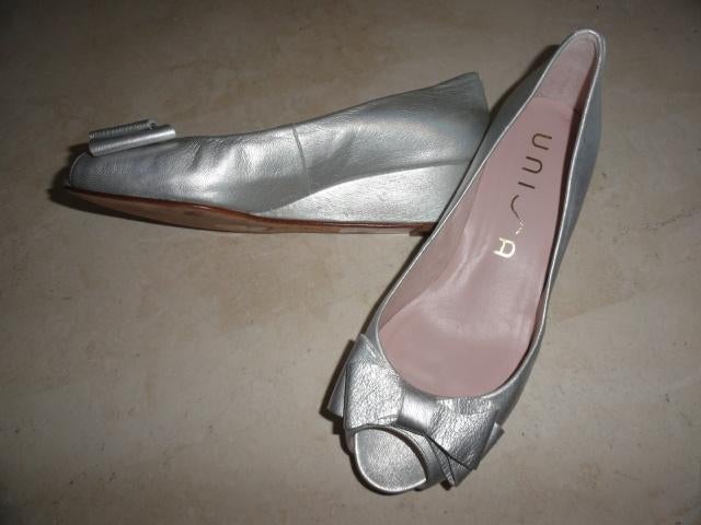 UNISA leren schoenen met sleehak maat 39, Schoenen met lage hakken, Overige kleuren, Verzenden, Zo goed als nieuw