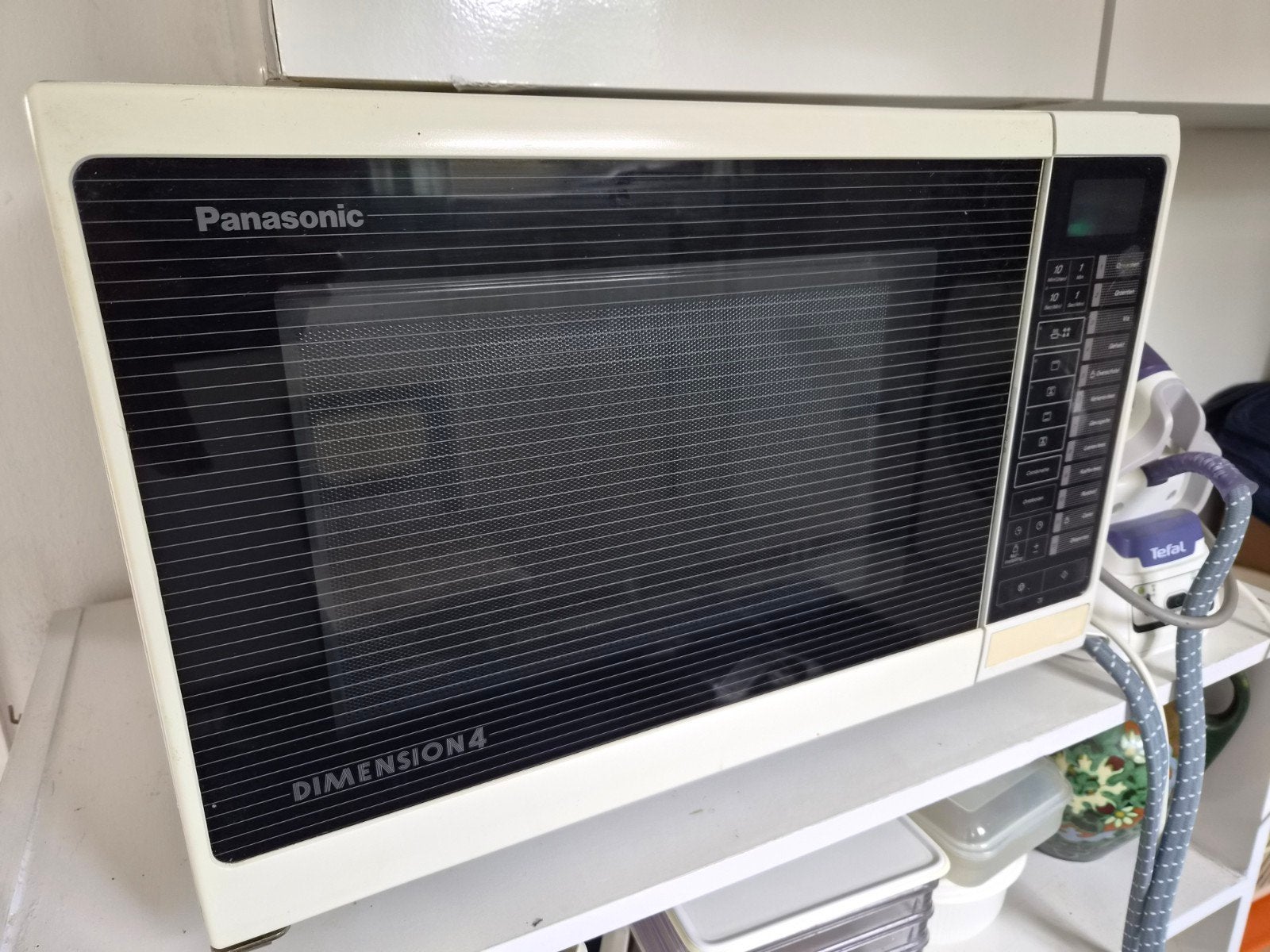 Panasonic Dimension 4 Combimagnetron (Vintage / Retro), Witgoed en Apparatuur, Ophalen, Combimagnetron, Gebruikt, Grill