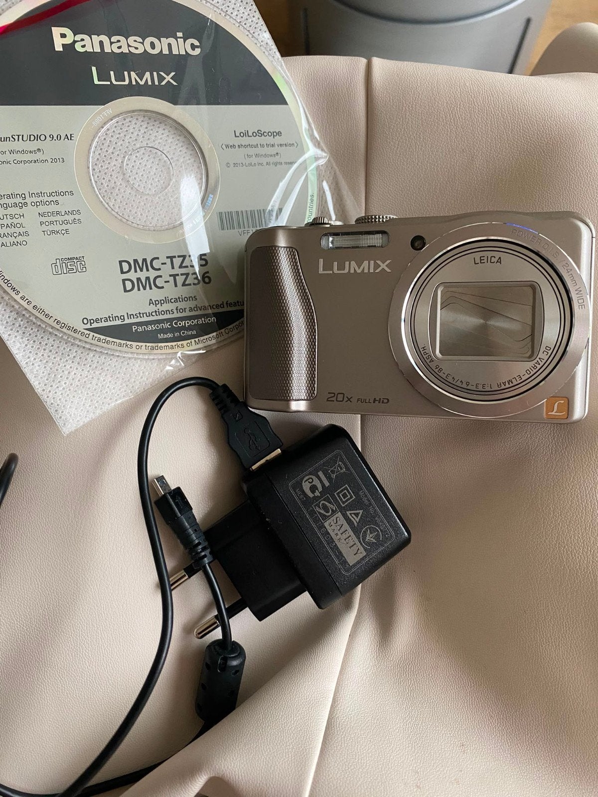 Panasonic Lumix DMC-TZ35 compactcamera - Zilver, Audio, Tv en Foto, Fotocamera's Digitaal, Gebruikt, Panasonic, Ophalen of Verzenden