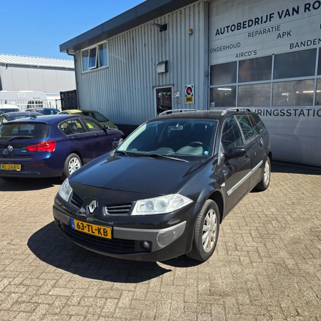 Renault MEGANE 1.6 station  1e eigenaar, Auto's, Gebruikt, 4 cilinders, Start-stop-systeem, Zwart