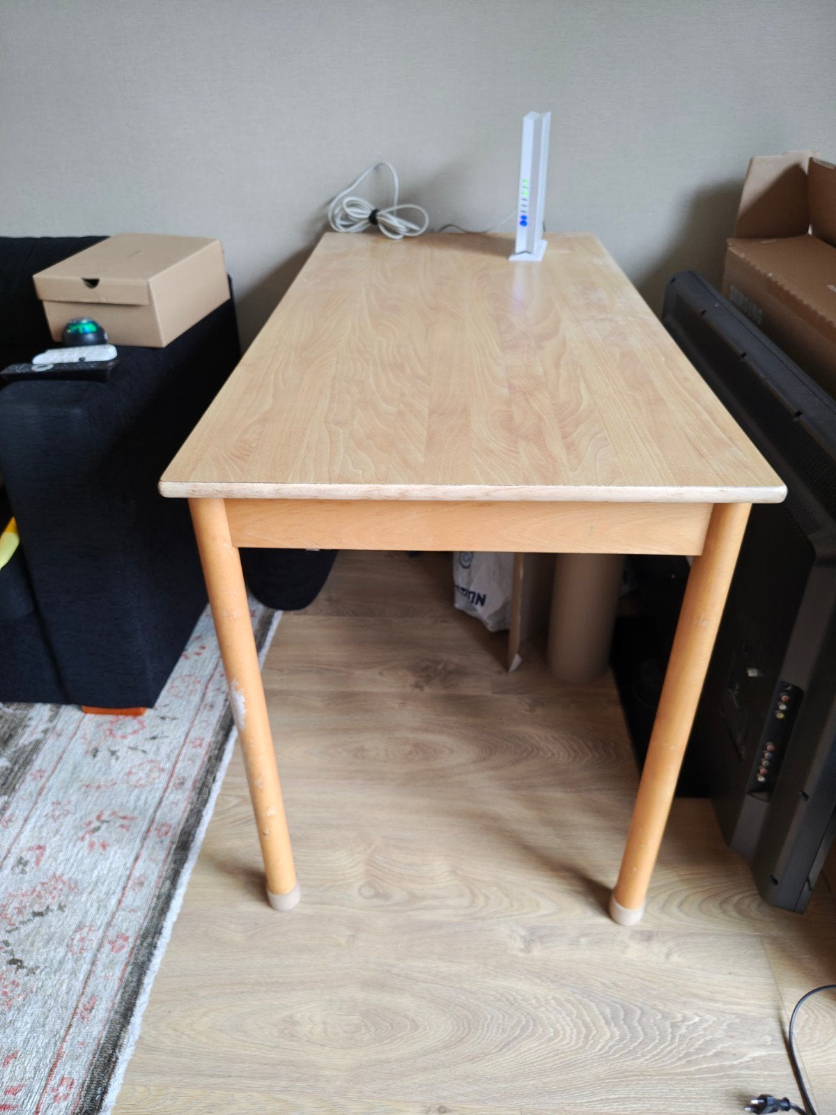 Bureau 120x60 cm - Ideaal voor thuiswerkplek of student, Huis en Inrichting, Ophalen, Gebruikt, 120 cm, Computerbureau