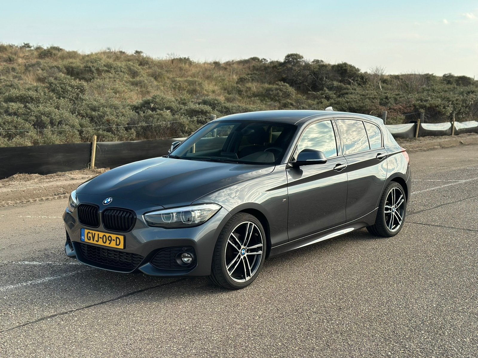 BMW 1-Serie 1.5 118I 5DR 2017 Grijs, 1-Serie, 1280 kg, Zwart, Alcantara