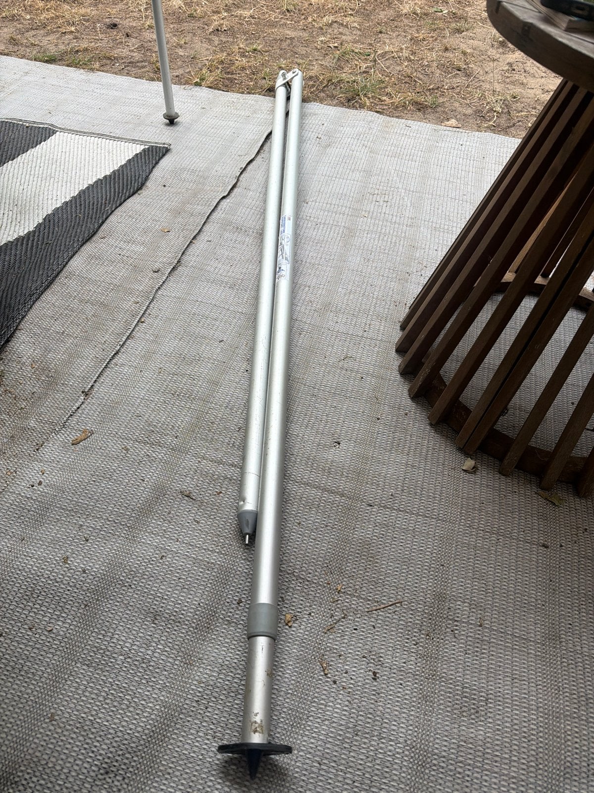 Thule Omnistor Caravanstore Support Leg (Steunpoot), Ophalen of Verzenden, Gebruikt