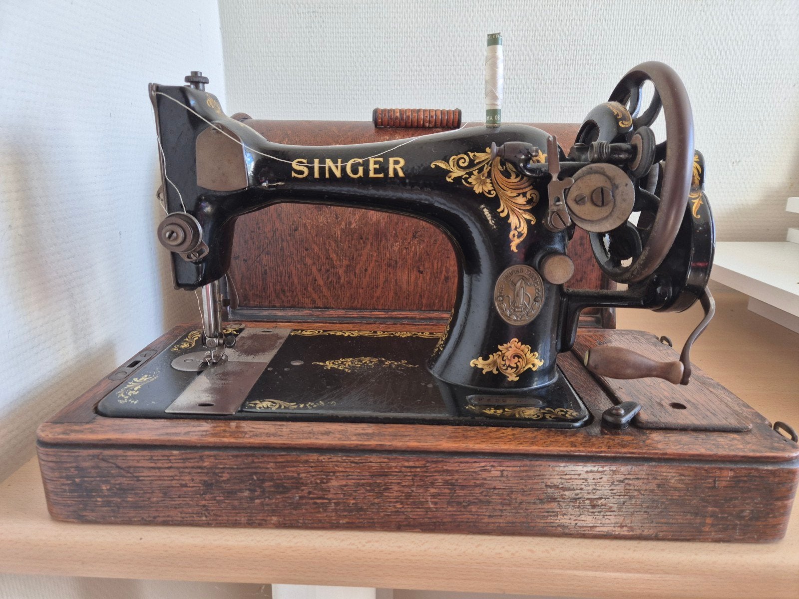 Antieke Singer Naaimachine - Decoratie, Ophalen