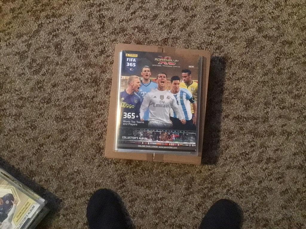 Panini 2015/2016. Fifa 365  cards album, Verzenden, Zo goed als nieuw, Meerdere plaatjes