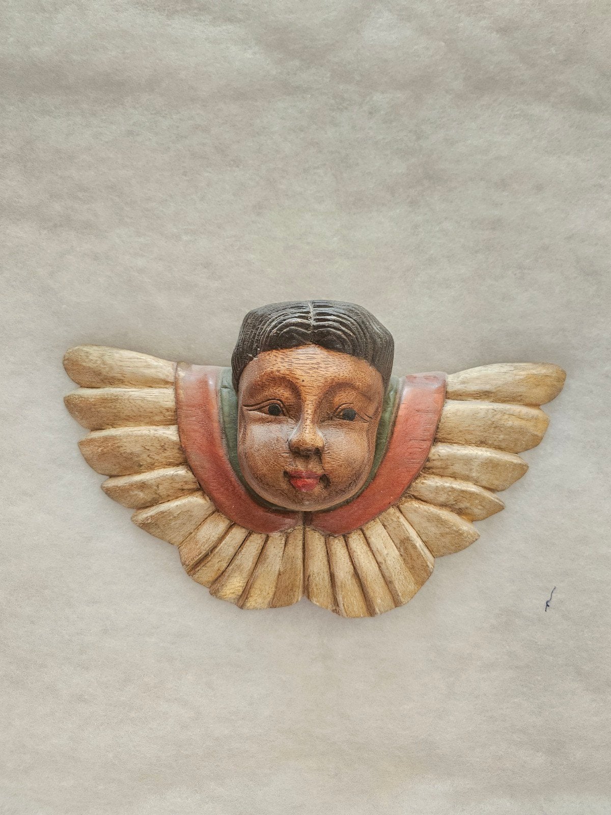 Houtwerk engeltje, Ophalen of Verzenden