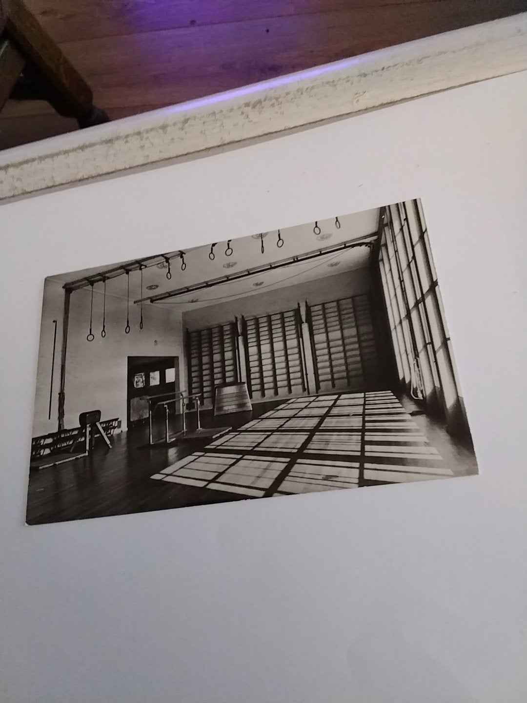 Oude foto R.K. Jongenspensionaat Gymzaal Bleijerheide, Ophalen of Verzenden