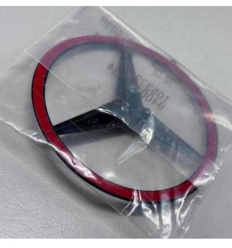 A2047580058 Mercedes-Benz C W204 logo ster embleem zwart, Auto diversen, Tuning en Styling, Ophalen of Verzenden, H, H, H