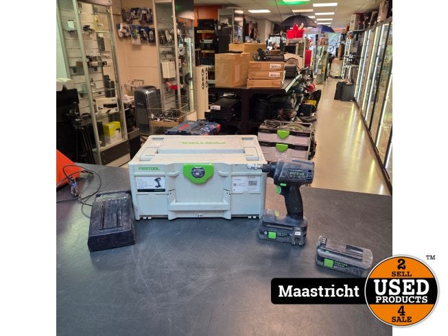 Festool TID 18 Accu Slagschroevendraaier + 2x accu 18 + lade, Festool, Zo goed als nieuw, Support@festool.com, Festool GmbH, WertstraÃŸe 20, 
73240 Wendlingen
Germany