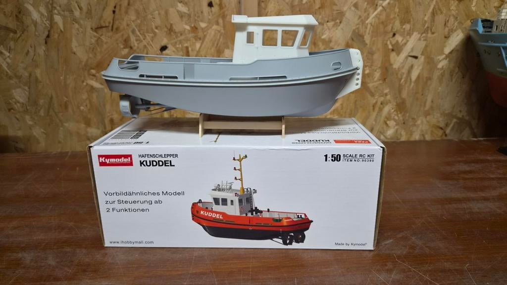 Sleepboot Kuddel, Ophalen of Verzenden, Nieuw, 1:32 tot 1:50