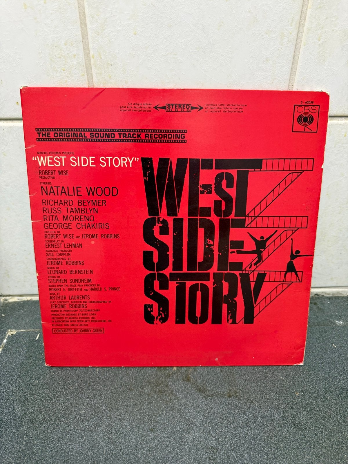 West Side Story - Originele Soundtrack LP (CBS), Cd's en Dvd's, Vinyl | Filmmuziek en Soundtracks, LP, Film en Theater, Gebruikt
