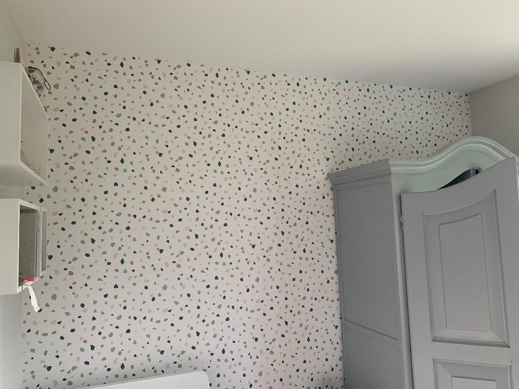Restje leuk behang, Ophalen, Minder dan 10 m², Groen