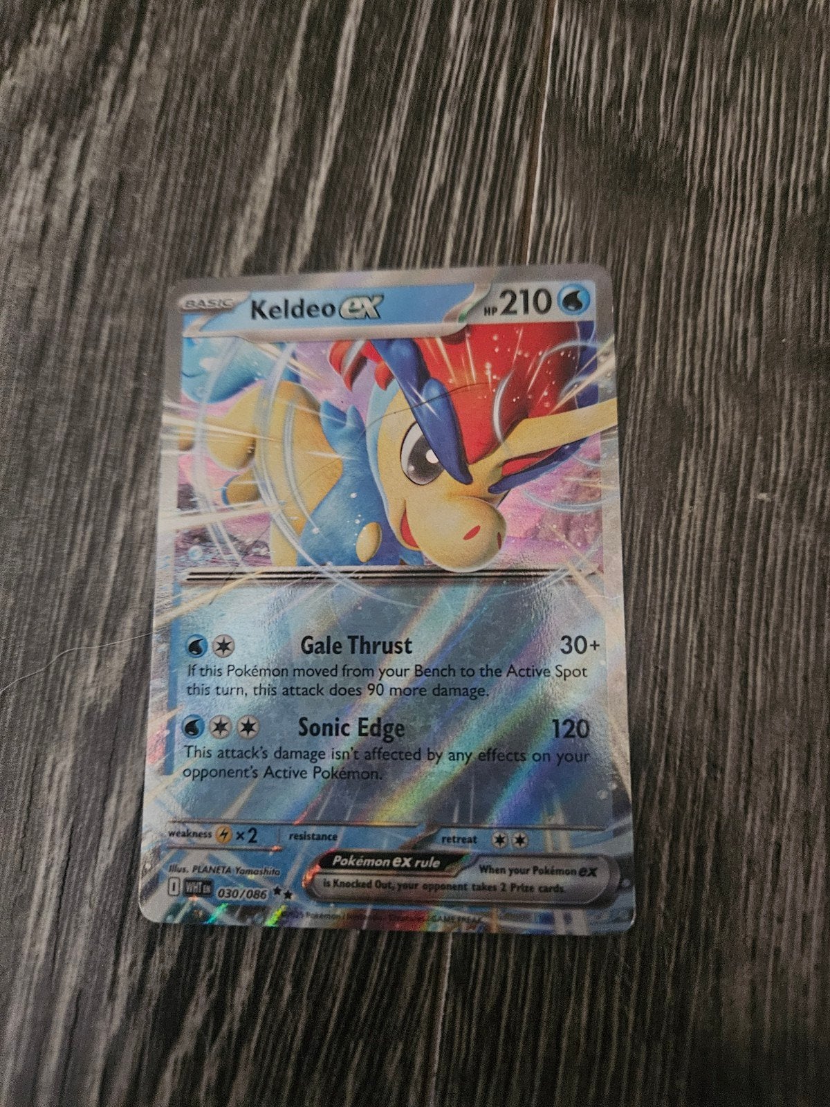 Keldeo ex, Ophalen of Verzenden, Nieuw, Losse kaart, Foil