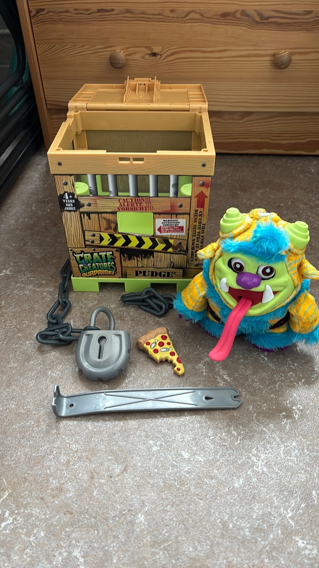 Crate creatures pudge, Ophalen of Verzenden, Zo goed als nieuw, Jongen of Meisje