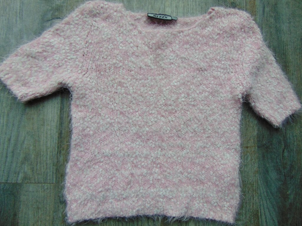 Trui roze maat 134 Bizzy truitje, Meisje, Trui of Vest, Ophalen of Verzenden, Zo goed als nieuw