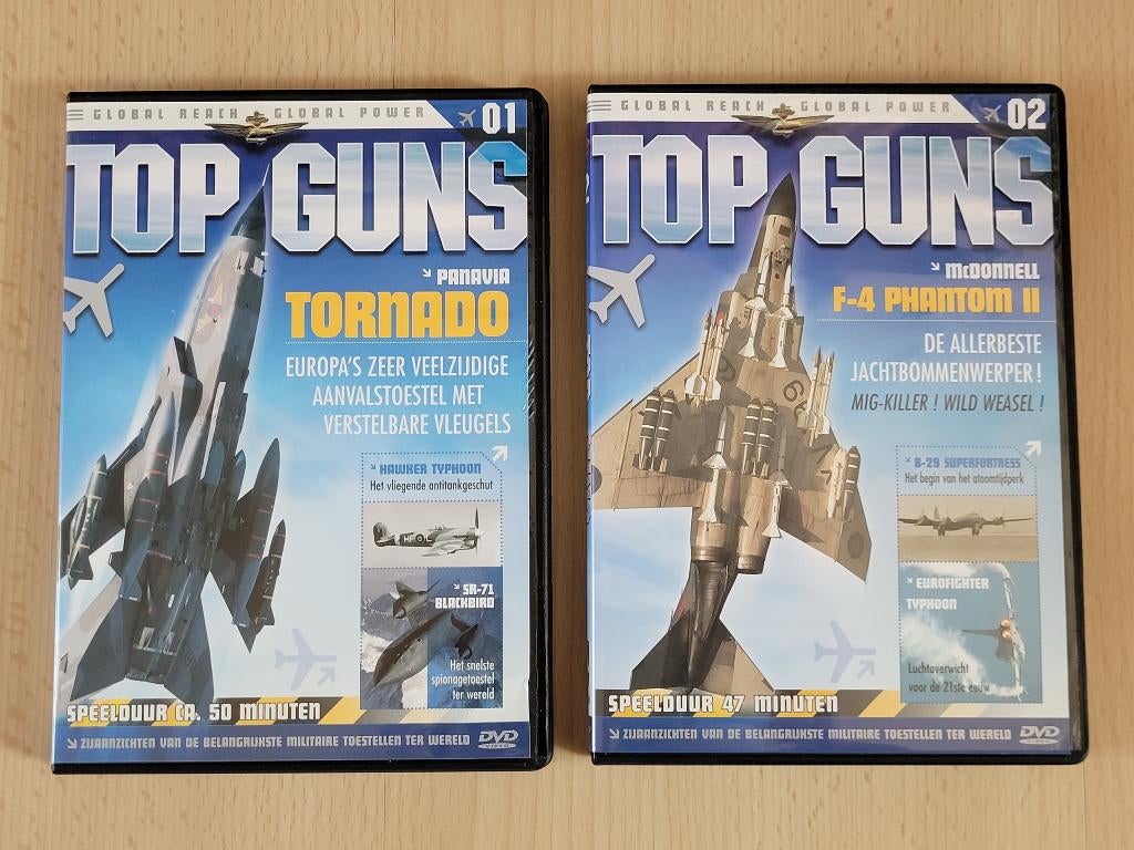 2 Dvd Top Guns Top Gun documentaire vliegtuigen, Vanaf 12 jaar, Ophalen of Verzenden, Zo goed als nieuw, Wetenschap of Techniek