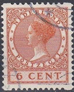 Nederland 2.05.1- 1925- Wilhelmina 2ZR- NVPH-R7- G, Postzegels en Munten, Postzegels | Nederland, Verzenden, T/m 1940, Gestempeld
