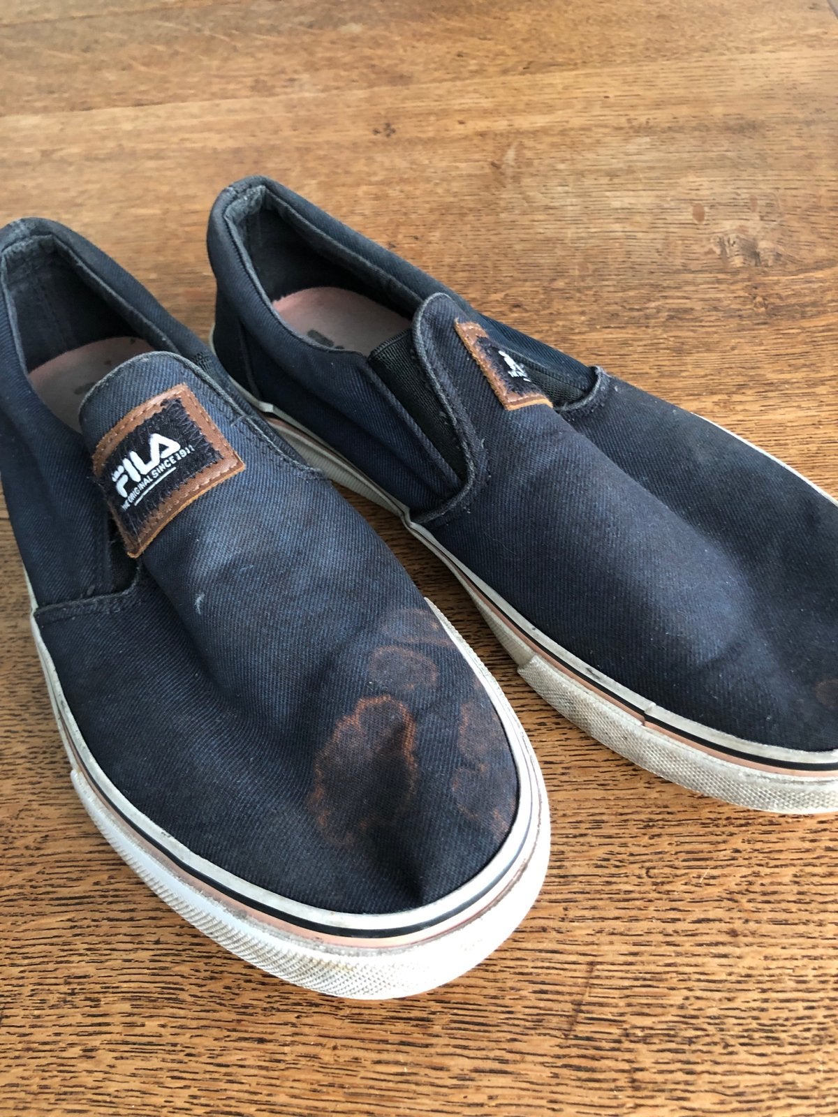Fila instappers maat 41, Ophalen of Verzenden, Gedragen, Zwart