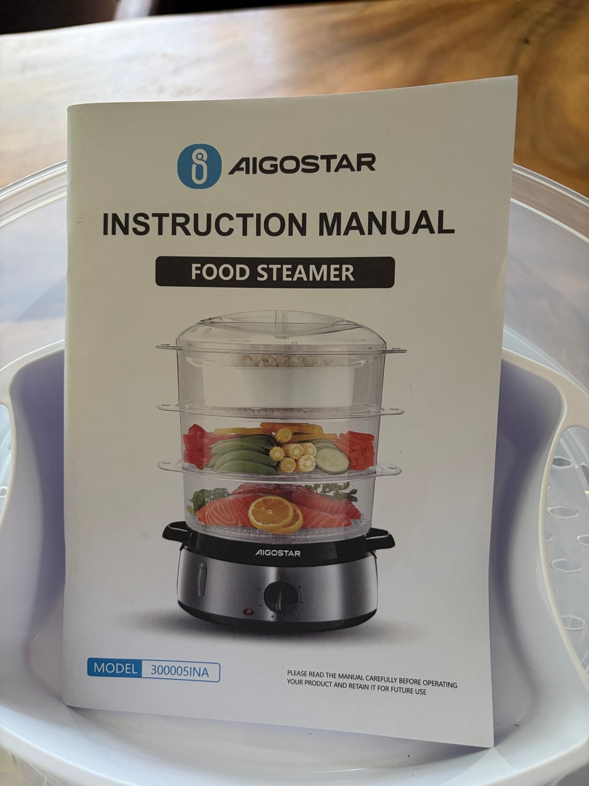 Aigostar Food Steamer - Zo goed als nieuw, Ophalen, Zo goed als nieuw