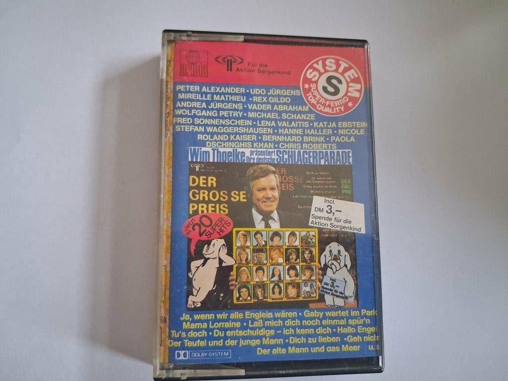 Der Grosse Preis - Präsentiert: Ihre Deutsche Schlagerparade, Cd's en Dvd's, Cassettebandjes, Ariola, Ariola, Gebruikt, Ophalen of Verzenden