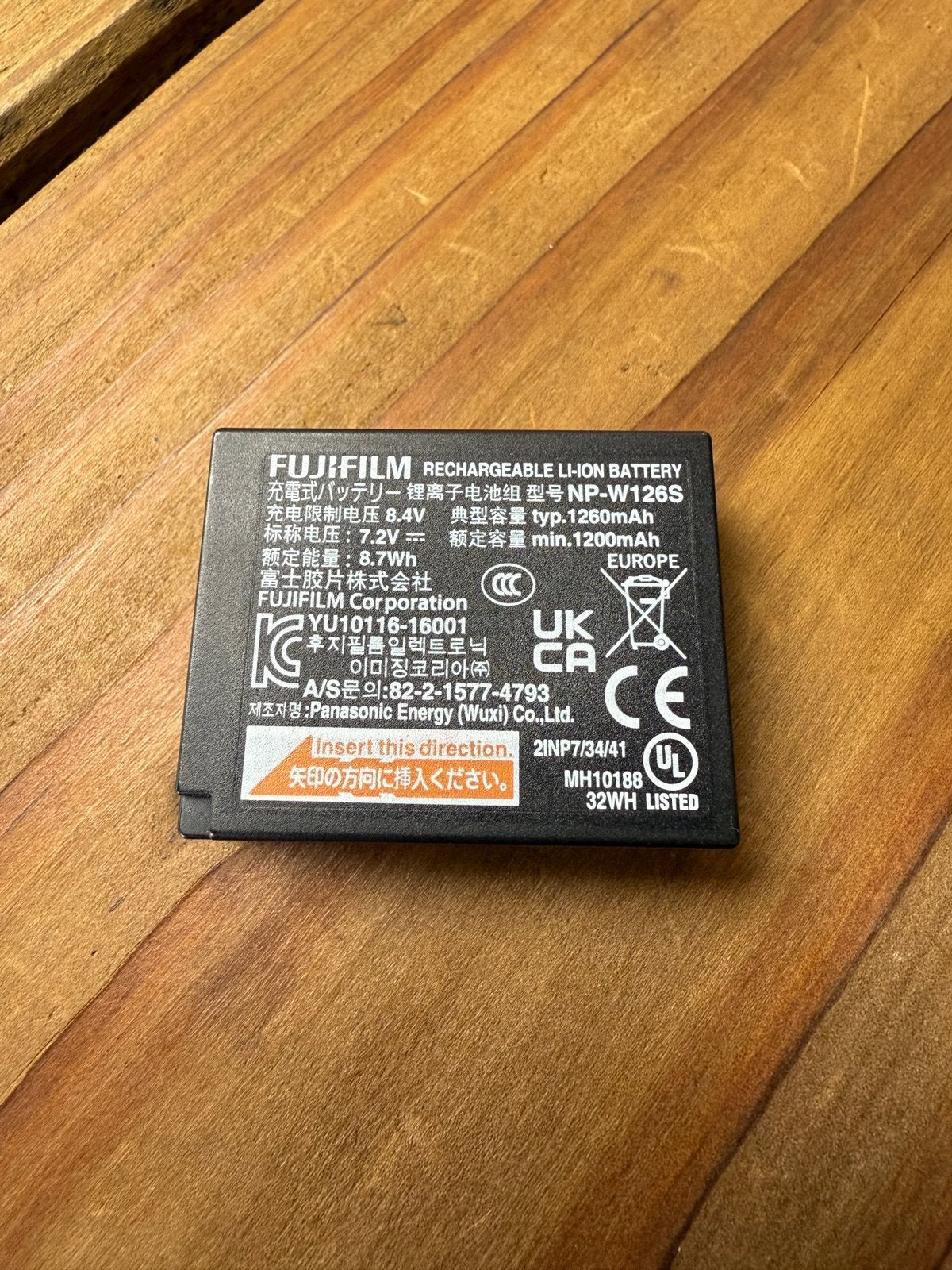 Fujifilm Camera Accu, Audio, Tv en Foto, Fotografie | Accu's en Batterijen, Fujifilm, Ophalen of Verzenden, Zo goed als nieuw