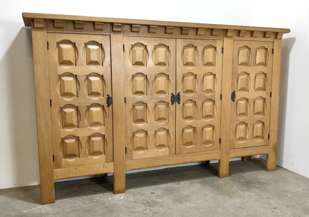 Brutalist Highboard, Huis en Inrichting, Gebruikt, Onbekend, Onbekend, Onbekend
