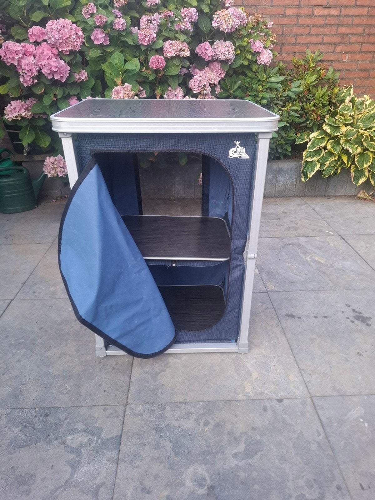Campingkast Defa Easy Fold met draagtas - 61x51x84 cm, Caravans en Kamperen, Kampeeraccessoires, Ophalen