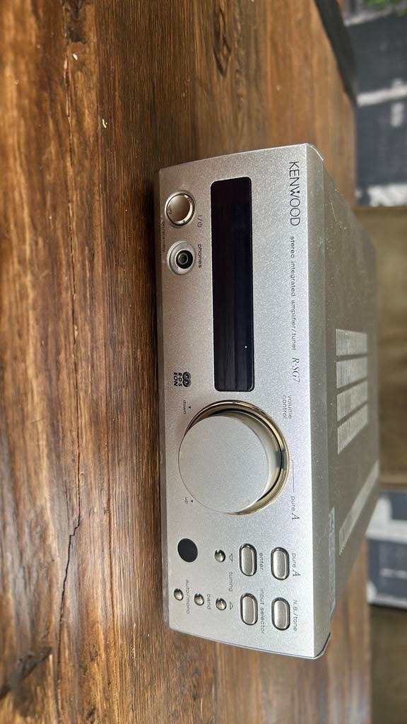 KenWood stereo amplifier, Overige merken, Ophalen of Verzenden, Zo goed als nieuw, Minder dan 60 watt