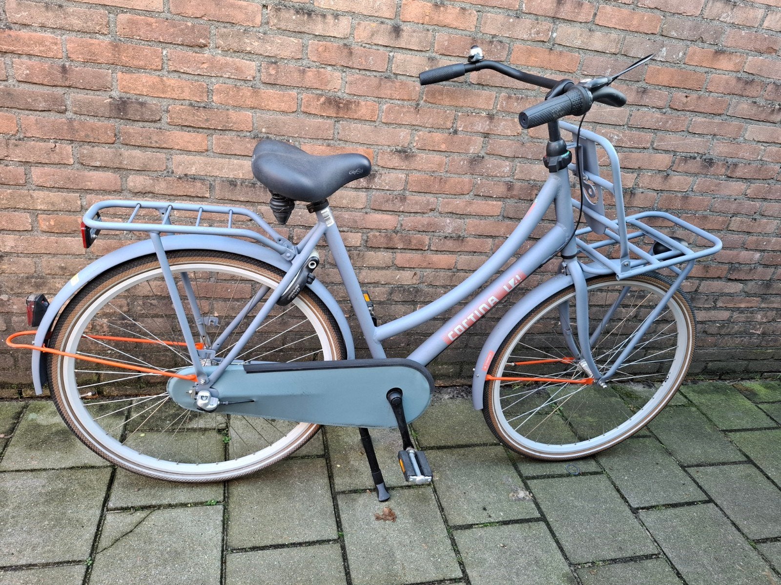 in nieuwstaat verkerende cortina U4 transportfiets 28 /57, Versnellingen, 56 cm of meer, Zo goed als nieuw, Ophalen