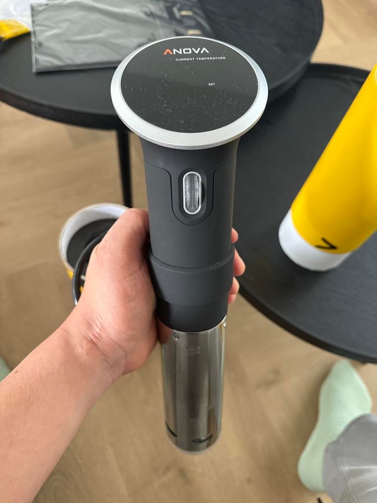 Anova Precision Cooker 1.0 Sous Vide, Ophalen of Verzenden, Zwart, Metaal, Overige merken