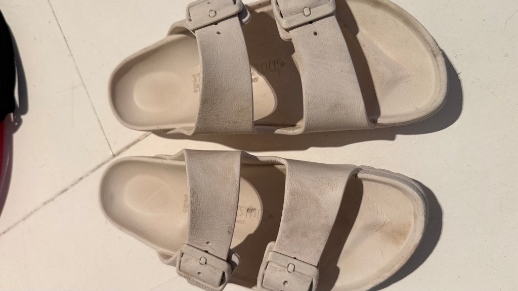 Birkenstock Arizona slippers wit maat 37, Kleding | Dames, Slippers, Wit, Ophalen of Verzenden, Gedragen