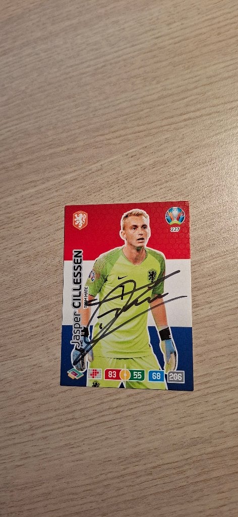 Panini Trading Card handtekening Jasper Cillessen # Ajax NEC, Ophalen of Verzenden, Nieuw, Ajax, Spelerskaart