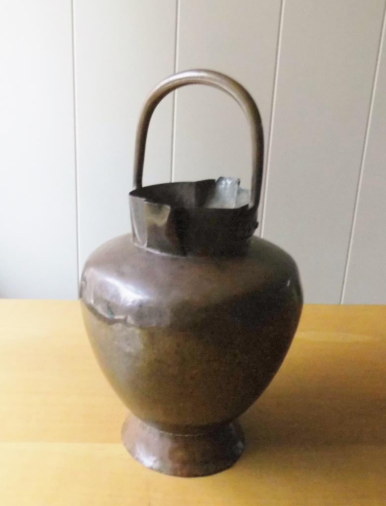 Antieke koperen lavabo., Ophalen of Verzenden, Koper