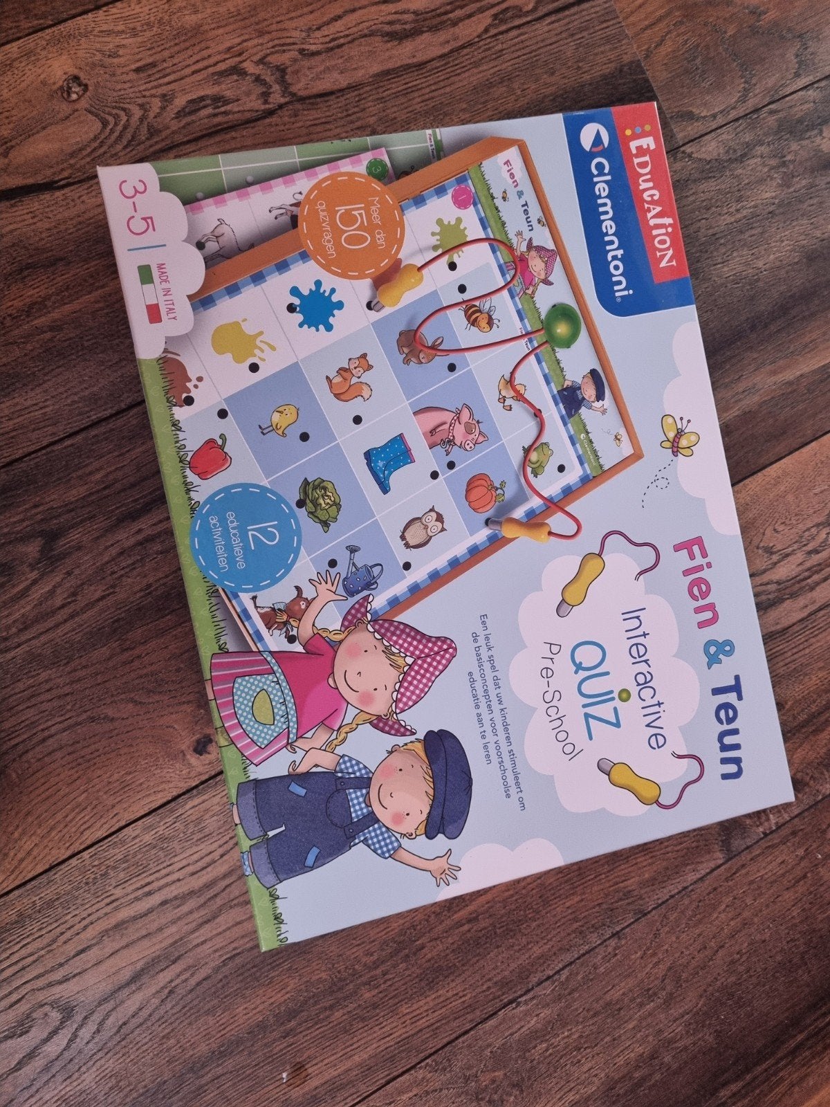 Fien & Teun Interactive Quiz Pre-School (als nieuw!), Ophalen of Verzenden, Zo goed als nieuw, Taal en Lezen