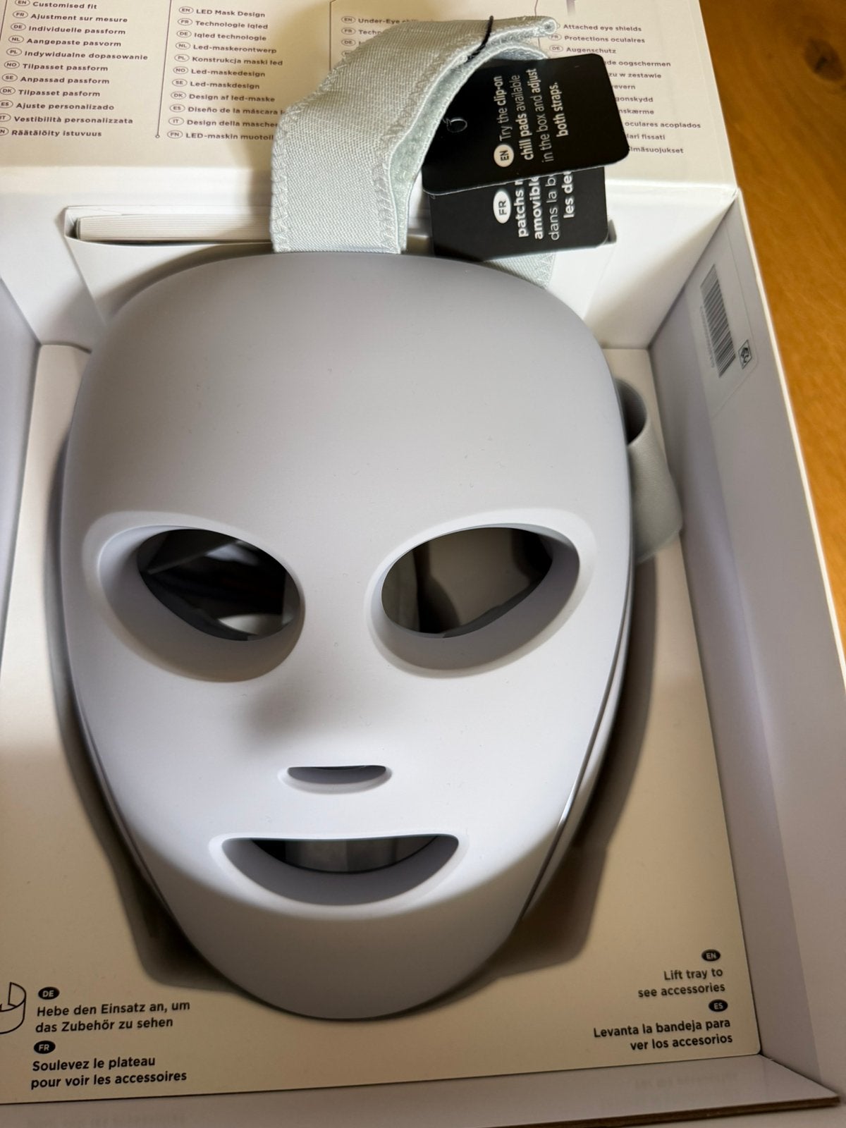 Shark Cryo Glow LED mask, Ophalen, Nieuw