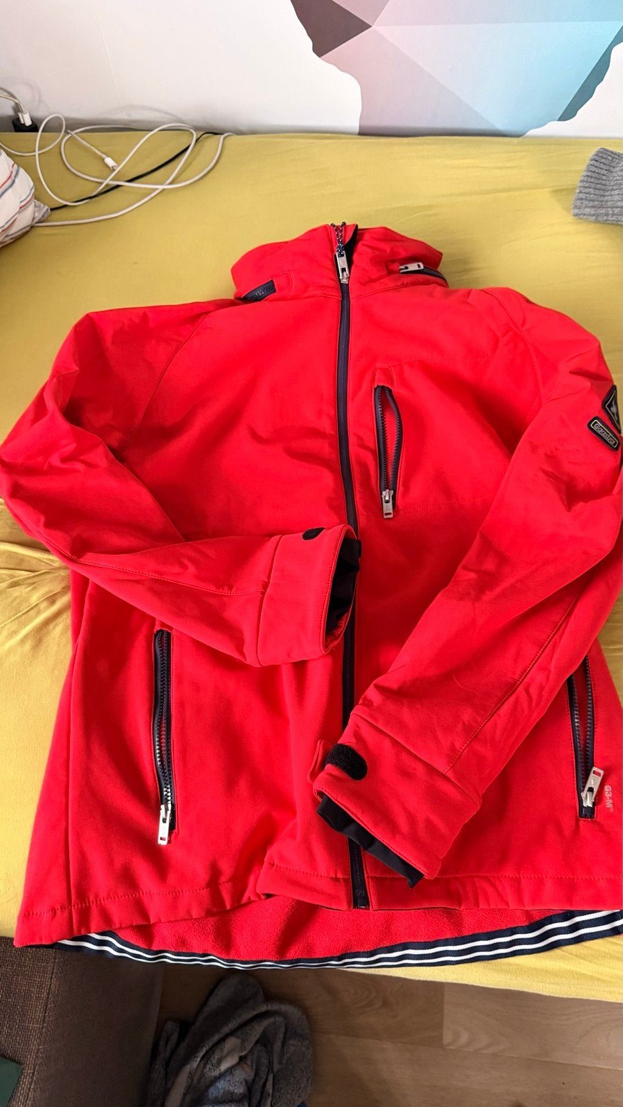 Gaastra softshell jas rood met fleecevoering xxl, Kleding | Dames, Ophalen of Verzenden, Nieuw, Maat 42/44 (L), Rood