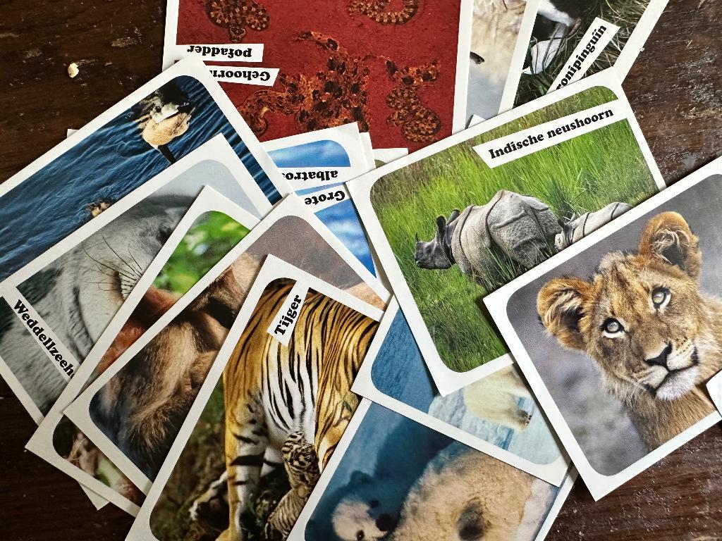 Dierenwereld 2008 WWF plaatjes, Verzamelen, Supermarktacties, Albert Heijn, Ophalen of Verzenden