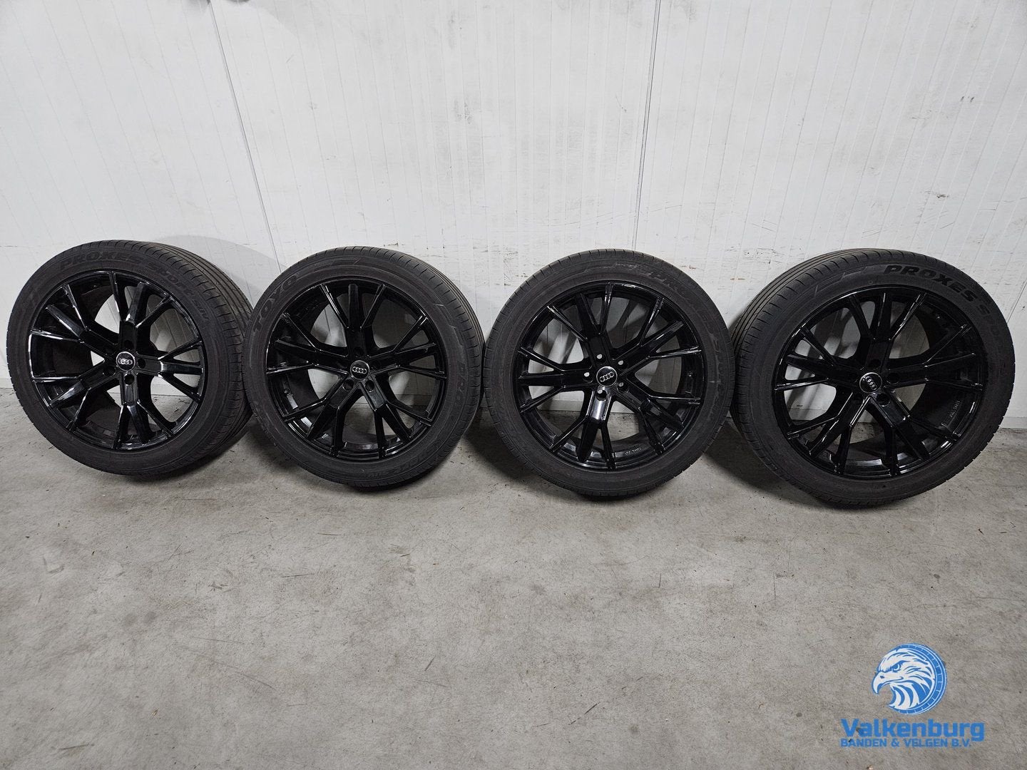 5-6mm! Audi A6 A7 A8 Q5 Q8 SQ5 SQ8 GMP Gunner 20 inch zwarte, Auto-onderdelen, Banden en Velgen, Gebruikt, 255 mm, -, -