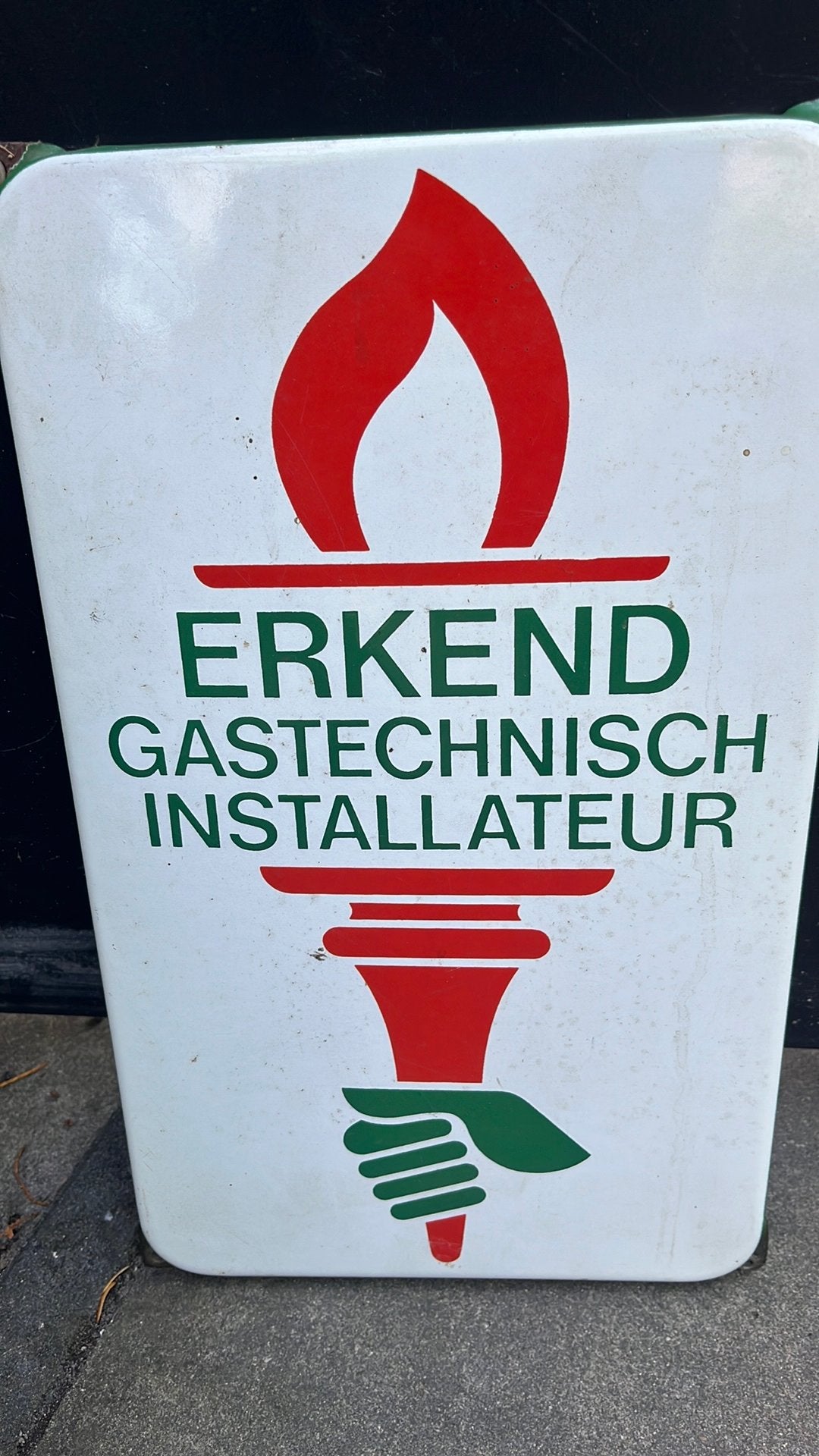 Emaille bord, Verzenden
