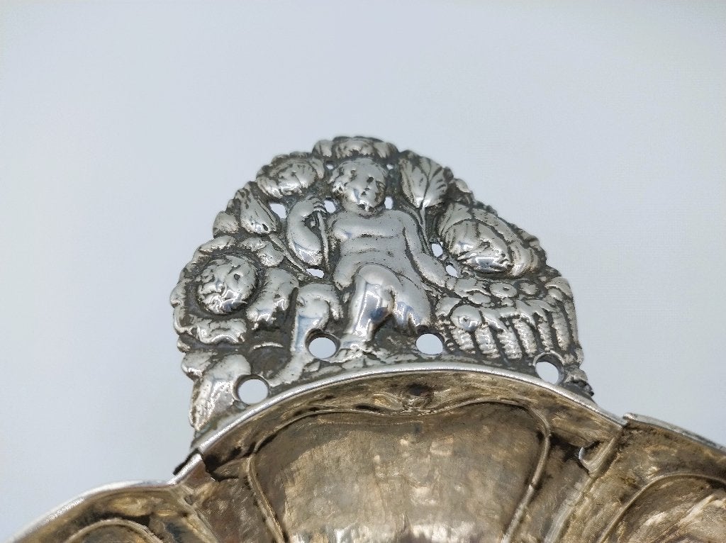 Zilveren brandewijnkom, Bolsward / Sneek, ca. 1740, Verzenden, Zilver