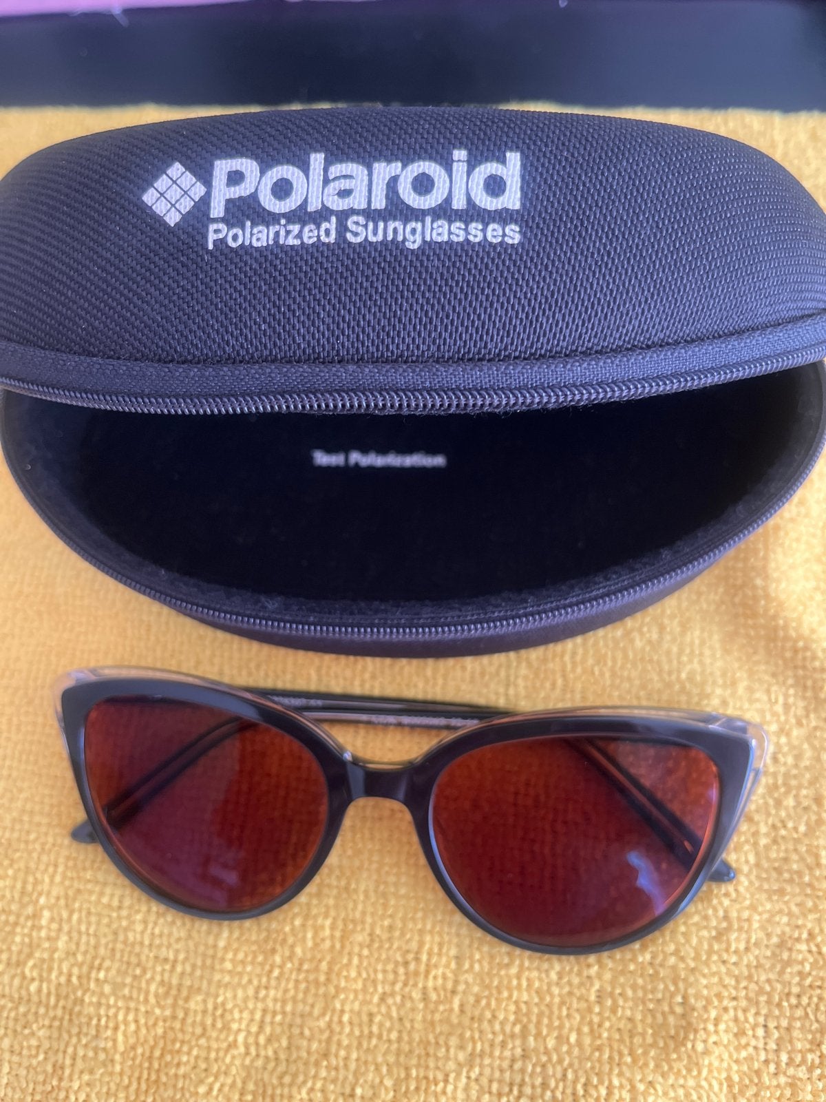 Polaroid Zonnebril op sterkte - Zwart, Gebruikt, Zonnebril op sterkte, Zwart, Ophalen